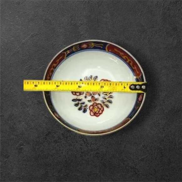 Vintage Japan Gold Imari Porcelain Serving Bowl - Picture 10 of 11
